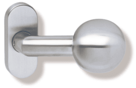 HEWI Knopfpaar 108XAH, 9mm, TS 38,1-48, ER