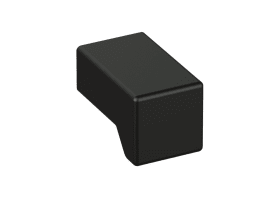 HEWI Möbelknopf, Edition matt, für BA 3 tiefschwarz 