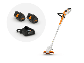 STIHL Akku-Motorsense FSA 30, mit 2x Akku AS 2 und Ladegerät AL 1, FA10 011 5720