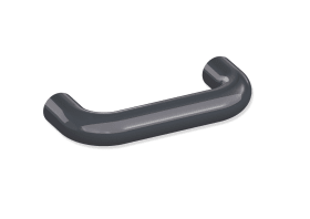 HEWI Möbelgriff für BA 3, a=125mm, ø23mm anthrazgr 