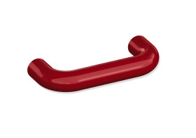 HEWI Möbelgriff mit BA 1, a=125mm, ø23mm rubinrot 