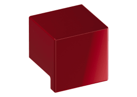 HEWI Möbelknopf für BA3 rubinrot 