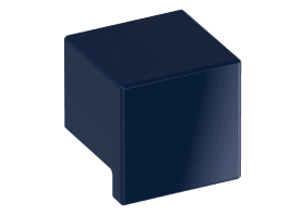 HEWI Möbelknopf für BA3 stahlblau 