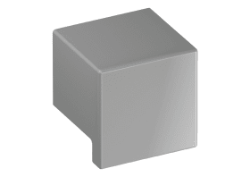 HEWI Möbelknopf für BA3 felsgrau 