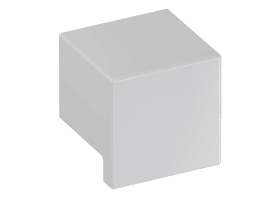 HEWI Möbelknopf für BA3 lichtgrau 