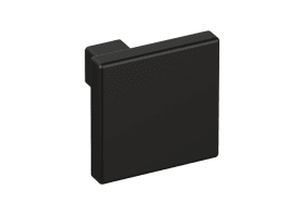 HEWI Möbelknopf, Edition matt, für BA 3 tiefschwarz 