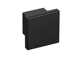 HEWI Möbelknopf, Edition matt, für BA 3 tiefschwarz 