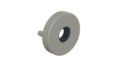 HEWI Drückerrosetten,R-Tech., Drücker ø20mm Felsgrau