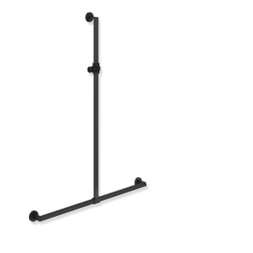 HEWI Shower handrail with adjustable shower holder bar, System 900