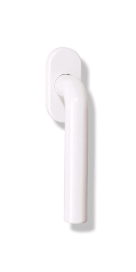 HEWI Fenstergriff 111FG.6,Stand.,ov.,7/35,sand