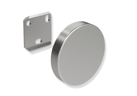 HEWI Montageplatte mit Abdeckung der mobilen Haltegriffe und Rückenstützen