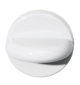 HEWI Schlüsselrosette 306.23NRKN innen,rd.,WC/SVK (8),TS 38,1-43,maigr.