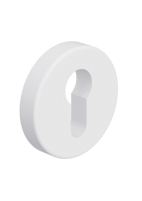 HEWI Schlüsselrosetten, ø55mm, Edition matt Signalweiß