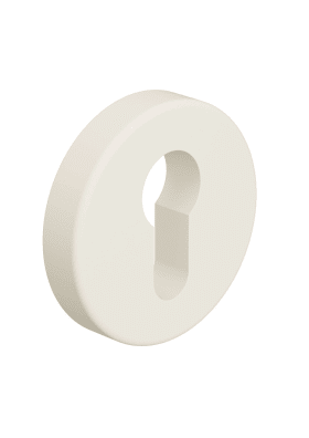 HEWI Schlüsselrosetten, ø55mm, Edition matt Reinweiß