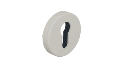 HEWI Schutzrosette,ø55, Edition matt Lichtgrau