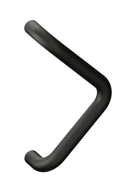 HEWI Griff, Lochteil,ø30mm, a=300mm, Edition matt tiefschwarz 