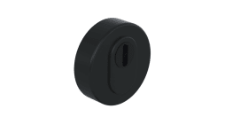 HEWI Schutzrosette,ø58mm, Lochung PZ, Zyl.-Abdeckung, EM Tiefschwarz