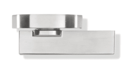 HEWI Schlüsselrosettenpaar 306.23XANB,rd.,WC/SS (8),TS 38,1-43,ER