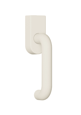 HEWI Fenstergriff,abschließb., Vk7mm, Kippen-vor-Drehen, EM Reinweiß