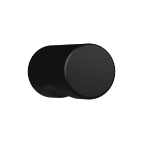 HEWI Möbelknopf, Edition matt, ø13mm, BA3 tiefschwarz 