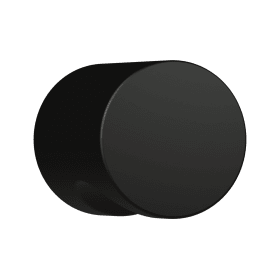 HEWI Möbelknopf, Edition matt, ø23mm, BA3 tiefschwarz 