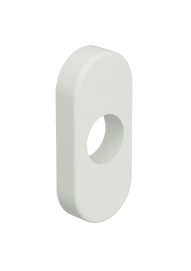 HEWI Dr.-Rosette,ø20,R-Tech., ohne Nocken, Edition matt Lichtgrau