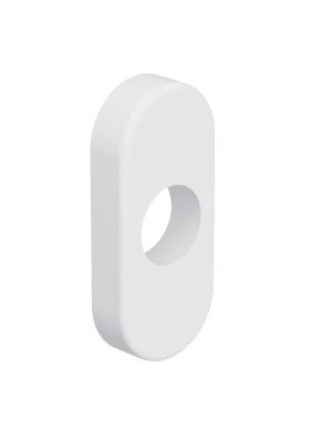 HEWI Dr.-Rosette,ø20,R-Tech., ohne Nocken, Edition matt Signalweiß