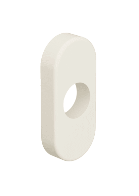 HEWI Dr.-Rosette,ø20,R-Tech., ohne Nocken, Edition matt Reinweiß