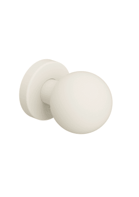 HEWI Knopf feststehend, EM einseit.Montage, 123.23/305.23 reinweiß 