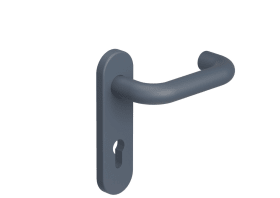 HEWI Zimmergarnitur, Ed. matt, 111.23PBR / 230.23PBR Anthrazitgrau