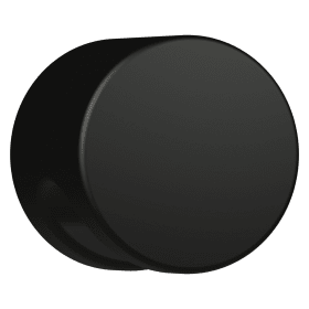 HEWI Möbelknopf, Edition matt, ø50mm, BA7 tiefschwarz 