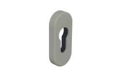 HEWI Schutzrosette, Lochung PZ, Edition matt Felsgrau