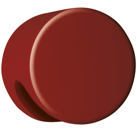 HEWI Möbelknopf für BA6, ø55mm rubinrot 