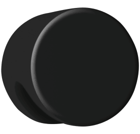 HEWI Möbelknopf für BA6, ø55mm tiefschwarz 