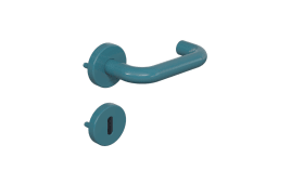 HEWI Zimmergarnitur 111R / 305.20R / 306.23 Aquablau