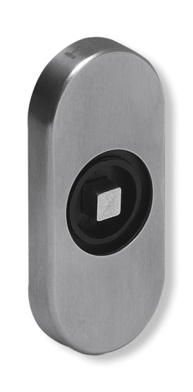 HEWI Dornrosette, Vk 7 x 30mm, matt-schliff 