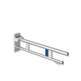 HEWI Mobile Support Folding Handle (Radio) Duo Design A, 700 mm