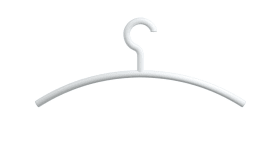 HEWI Kleiderbügel, Haken drehbar, 90Grad Rastpunkte signalweiß 
