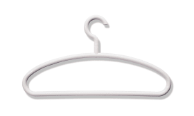 HEWI Kleider-u.Hosenbügel,Haken drehb., 90Grad Rastpunkte senfgelb 