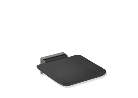 KLAPPSITZ 350X415 PLVB SITZFLÄCHE KS DGRAU TIEFMATT SWM