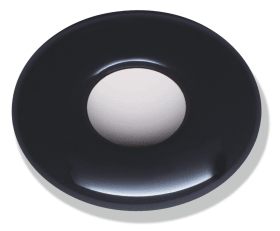 HEWI Bodentürpuffer, ø92mm, h=14mm felsgrau 