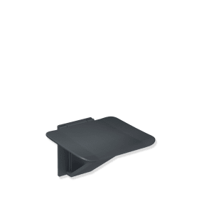KLAPPSITZ 350X370 KS WANDSTÜTZE SITZFLÄCHE KS ANTHRAZITGRAU