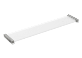 HEWI Ablage System 900 Q, matt - geschliffen, Glasplatte 900Q03.007XA