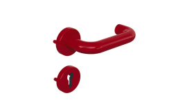 HEWI FS-Garnitur m. get.Stift 111.23R / 305.23R/306.23FS Rubinrot