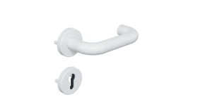 HEWI FS-Garnitur m. get.Stift 111.23R / 305.23R/306.23FS Signalweiß
