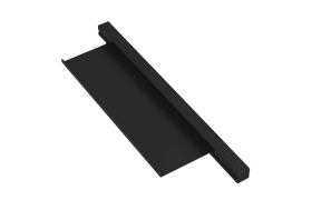 WASCHTISCHPROFIL M.ABLAGE 360 PLVB SW-TIEFMATT