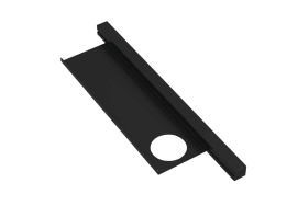 WASCHTISCHPROFIL M.ABLAGE LOCH RS 360 WS-TIEFMATT