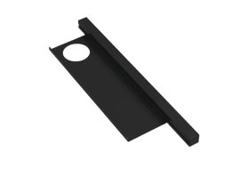 WASCHTISCHPROFIL M.ABLAGE LOCH LS 360 DGRAU TIEFMATT