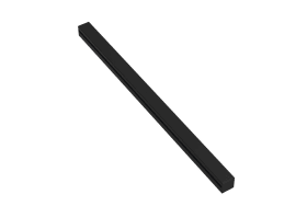 WASCHTISCHPROFIL M.KAPPE 482 25X25 PLVB SW-TIEFMATT