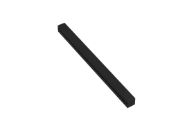 WANDPROFIL M.KAPPEN 372 25X25 PLVB DGRAU TIEFMATT